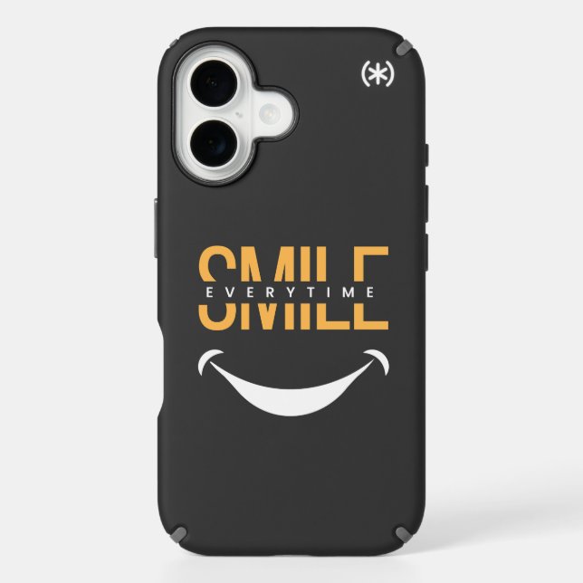 Smile Everytime – Spread Positive Vibes Anywhere Speck iPhone Case (Front)