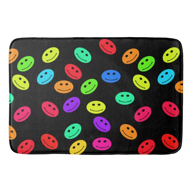 Smile Face Bath Mat (Front)