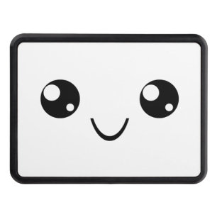 Smile Face Hitch Cover