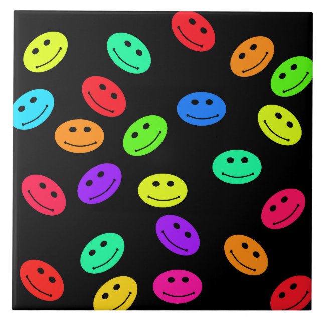 Smile Face Tile (Front)
