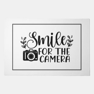 Smile For The Camera Doormat