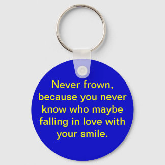 Smile Forever Keychain