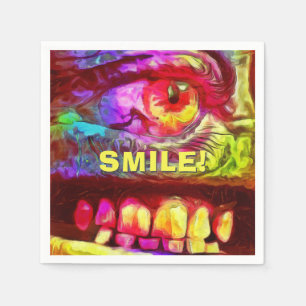 Smile! Freaky Napkins