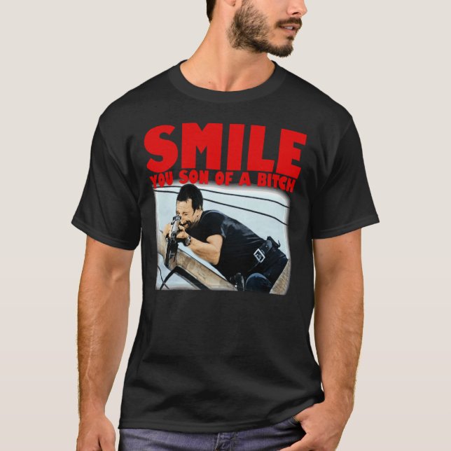 Smile funny family funny T-Shirt (Front)