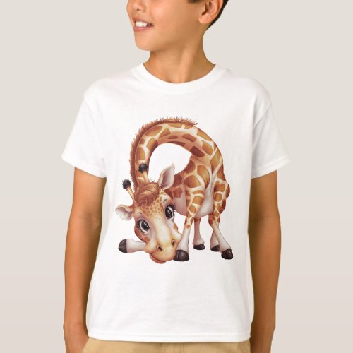 Smile Giraffe T_Shirt