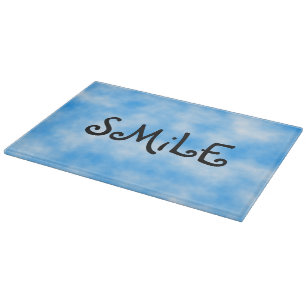 Smile-glass cutting board