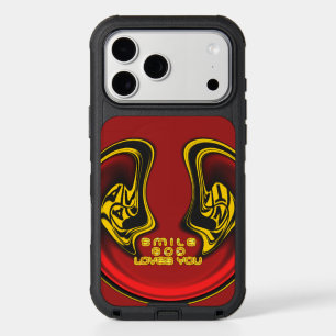  Smile God Loves You Beautiful Amazing Text Quote iPhone 17 Pro Max Case