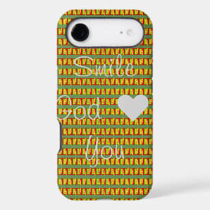 Smile, God Loves You (Rasta Checkered Edition) iPhone 17 Air Case