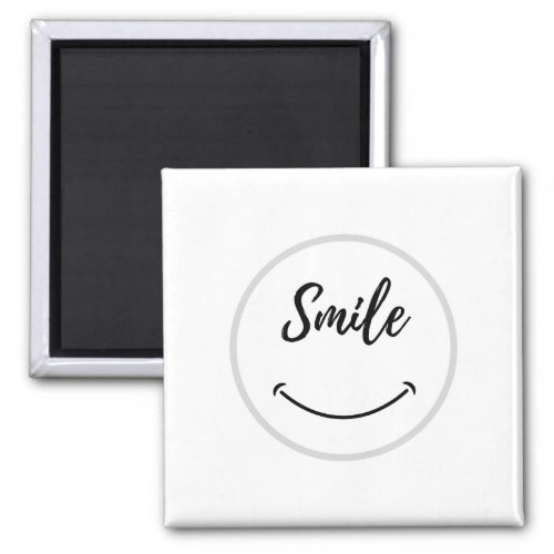 Smile Graphic Cute Tee Funny Shirts Magnet