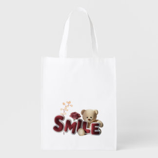 Smile Grocery Bag