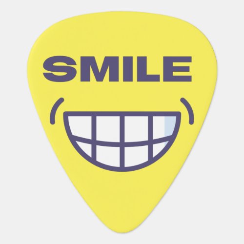 Smile Guitar Pick
