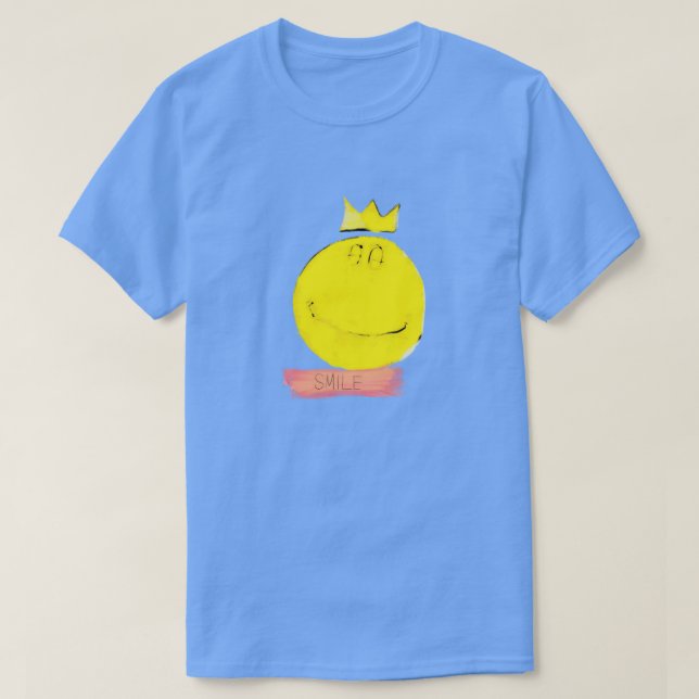 SMILE Happy Face T-Shirt (Design Front)