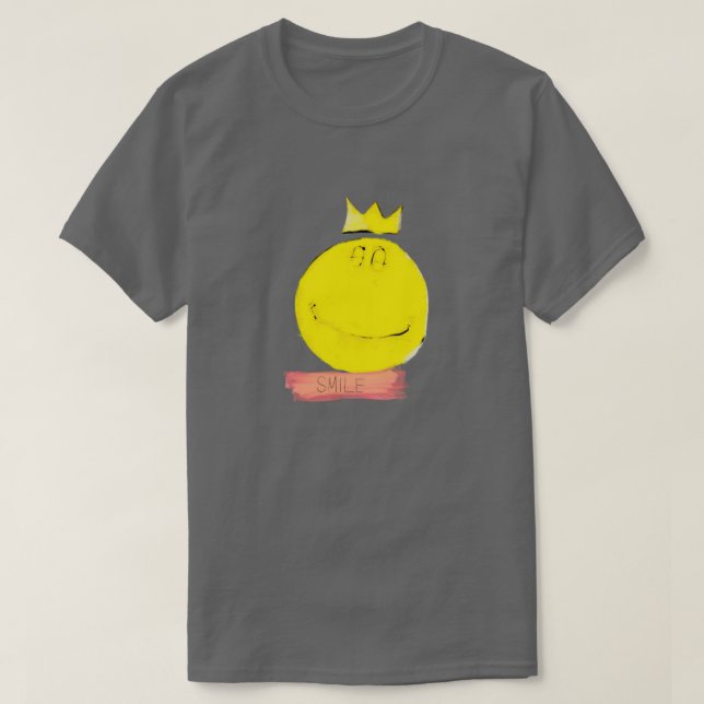 SMILE Happy Face T-Shirt (Design Front)