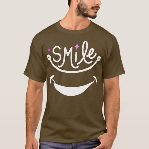 Smile Happy Smiling Face Positive Vibe Spreading B T_Shirt