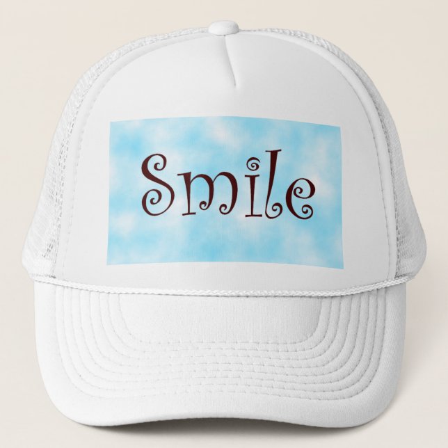 smile-hat trucker hat (Front)