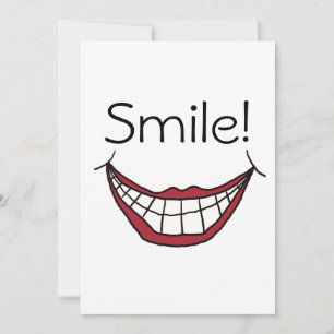 Smile! holiday card