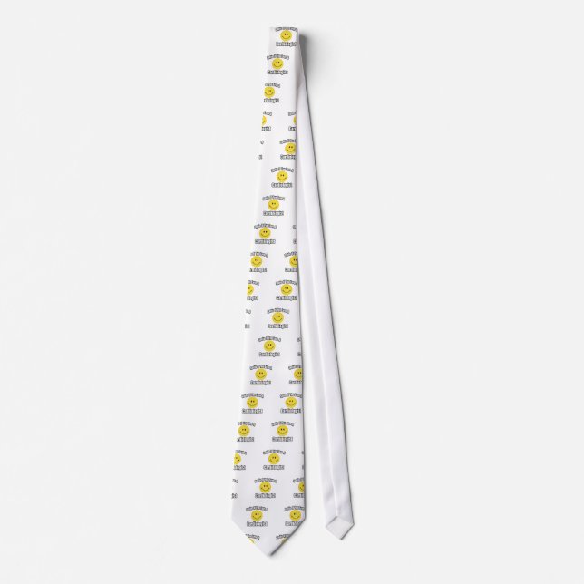 Smile If You Love a Cardiologist Neck Tie (Front)