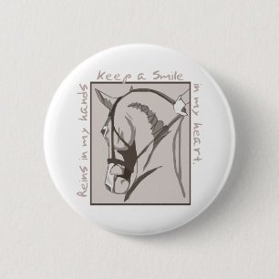 Smile In My Heart Pinback Button