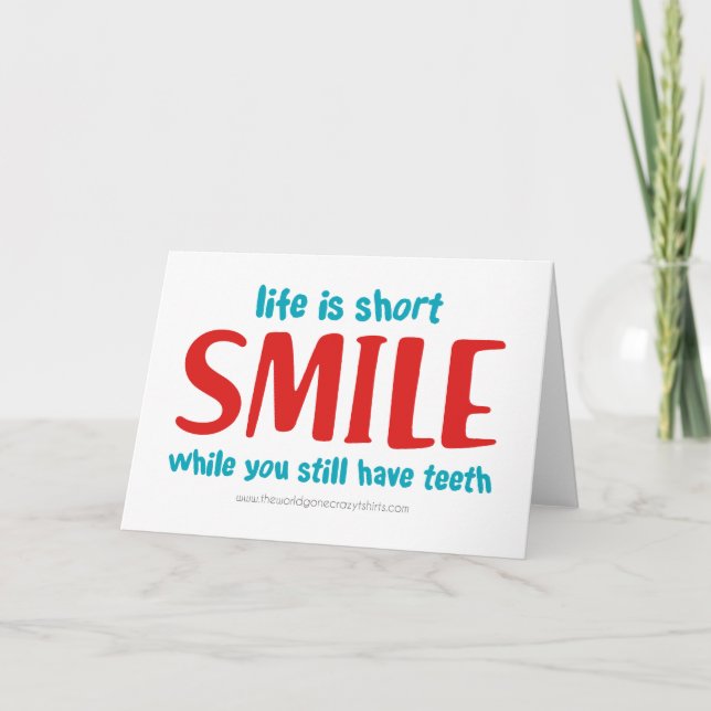 Smile Invitation (Front)