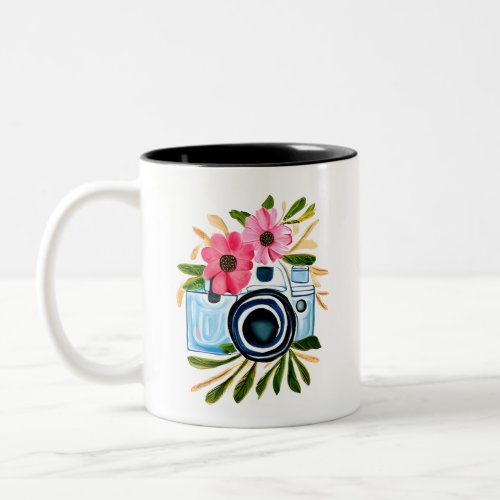 Smile its a brand new day Two_Tone coffee mug