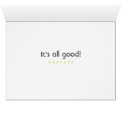 Smile- It's all Good Cards (Inside Horizontal (Bottom))