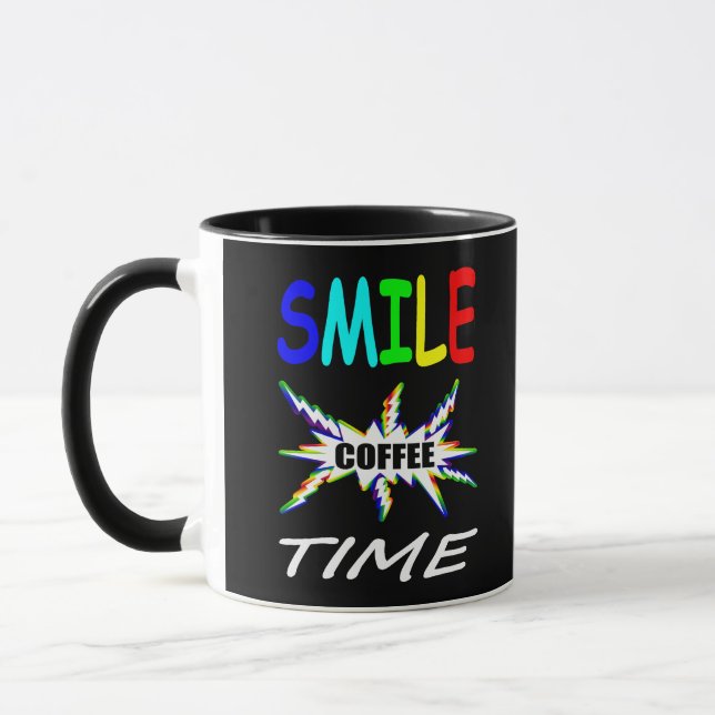 Smile it's Coffee Time Mug (Left)