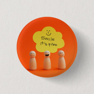 Smile, it's free button