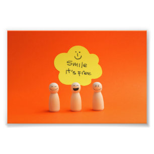 Smile, it's free photo print