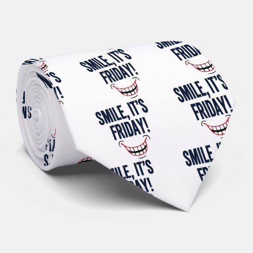 Smile Its Friday _ old version Neck Tie
