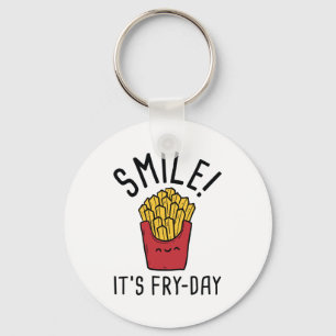 Smile! It's Fry-Day Keychain