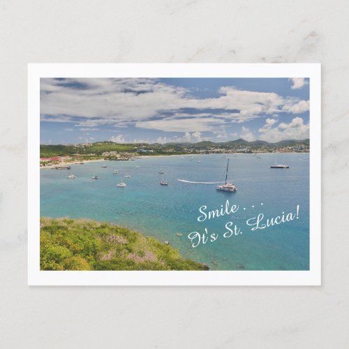 Smile   its St Lucia Postcard