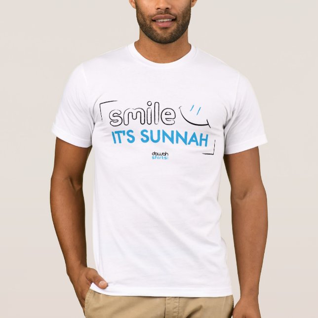 Smile :) It's Sunnah T-Shirt (Front)