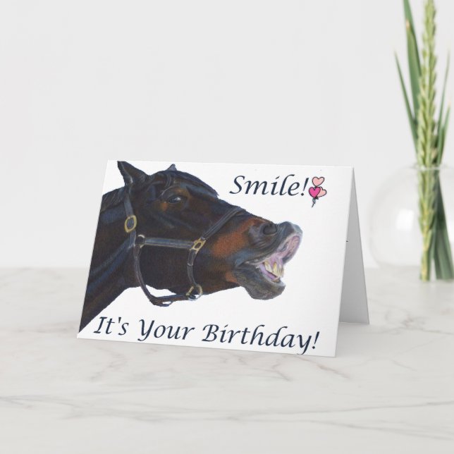 Smile! It's your Birthday Greeting Card (Front)