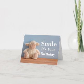 Smile It's Your Birthday Happy Smiling Card