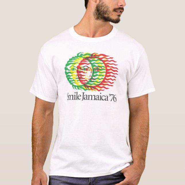 Smile Jamaica 1976 T-Shirt (Front)
