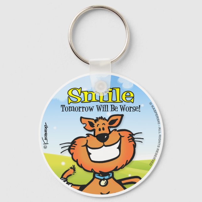Smile Keychain (Front)