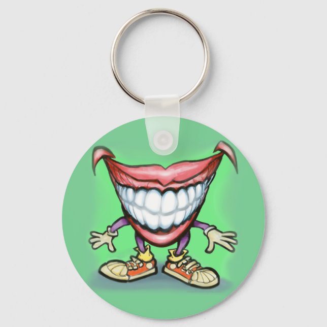 Smile Keychain (Front)
