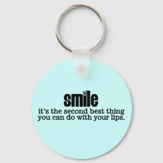 Smile. Keychain