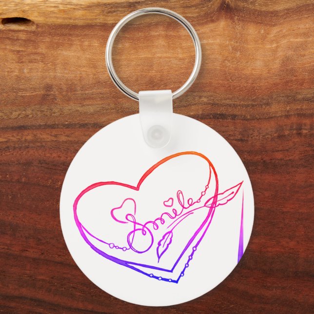 smile keychain (Front)