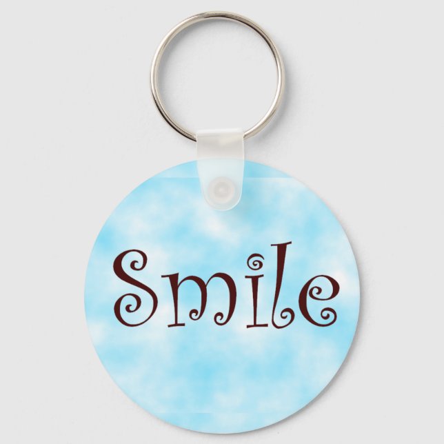 Smile-keychain Keychain (Front)