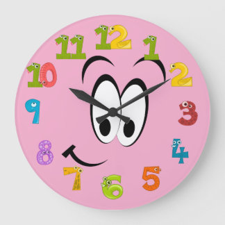 Smile Large Clock