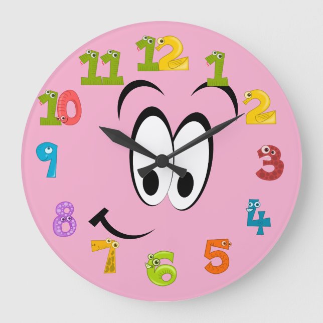 Smile Large Clock (Front)