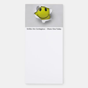 Smile Magnetic Notepad