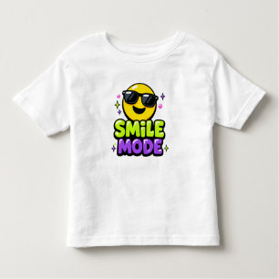 Smile Mode Y2K Toddler T-Shirt