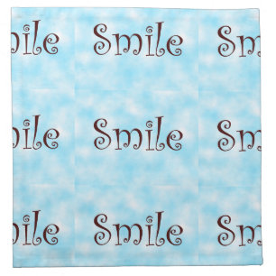 Smile-mojo napkin