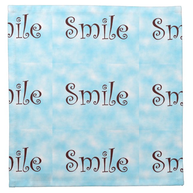 Smile-mojo napkin (Front)