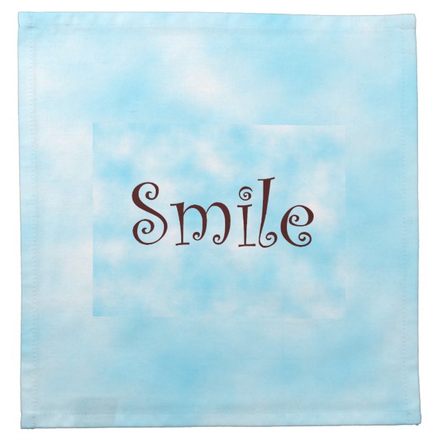 Smile-mojo napkin (Front)