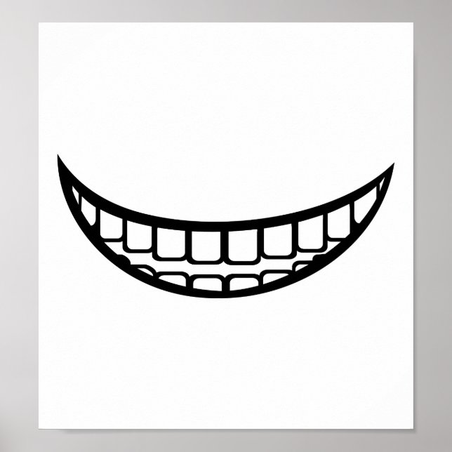 Smile mouth poster (Front)