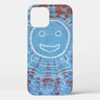 Smile Mr. Happy Tie Dye PhatDyes iPhone 12 Case