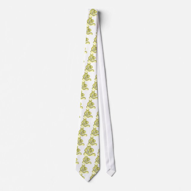Smile Neurotransmitters Neck Tie (Front)